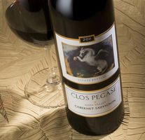 Clos Pegase Wine Label Design