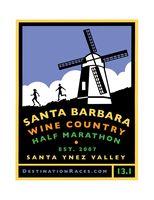 Destination Races Santa Barbara Logo Design