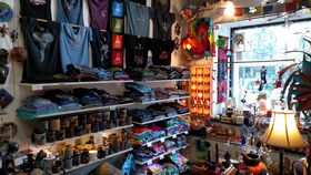 T-shirts, Mugs, Candles, Stained Glass