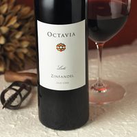 Octavia Private Wine Label Design