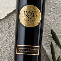 Roy Estate Wine Label Design