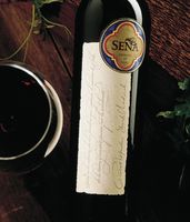 Seña Wine Label Design