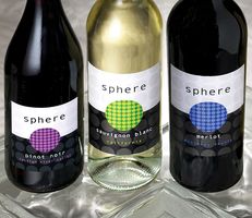 Sphere Private Wine Label Design