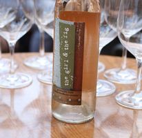 the girl & the fig Grenache Rosè Wine Label Design