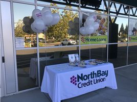 North Bay Credit Union table