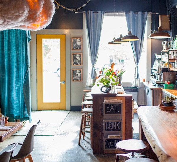 Images of Wishbone, a restaurant in Petaluma, CA, focused on local sustainable food and meat production.