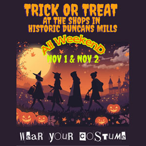 Trick or Treating at Duncans Mills