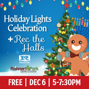 Holiday Lights - Rec the Hall in Rohnert Park