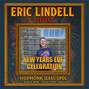 NYE at Hopmonk feat. Eric Lindell