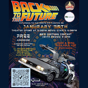 Back to the Future movie at The Rio